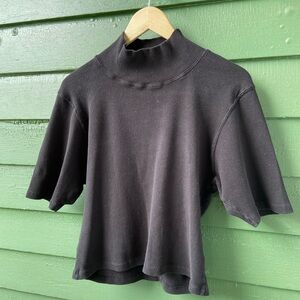 Big Bud Press Half Sleeve Turtleneck - 1XL - Black